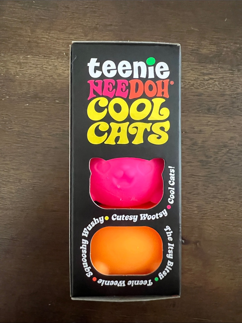 NeeDoh Teenie Cool Cats | Mini Cat Sensory Squish 3-Pack - Sealed in BOX! - Picture 5 of 6